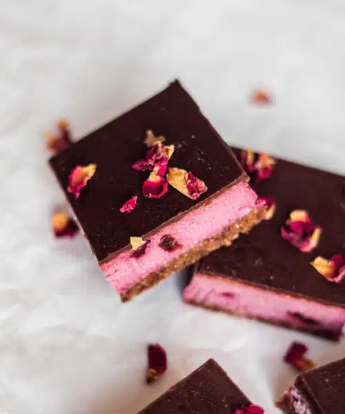 Berry flavoured raw slices Sydney