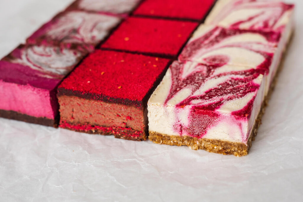 Assorted Raw Vegan Slices (6 or 9 pack) Raw Passion