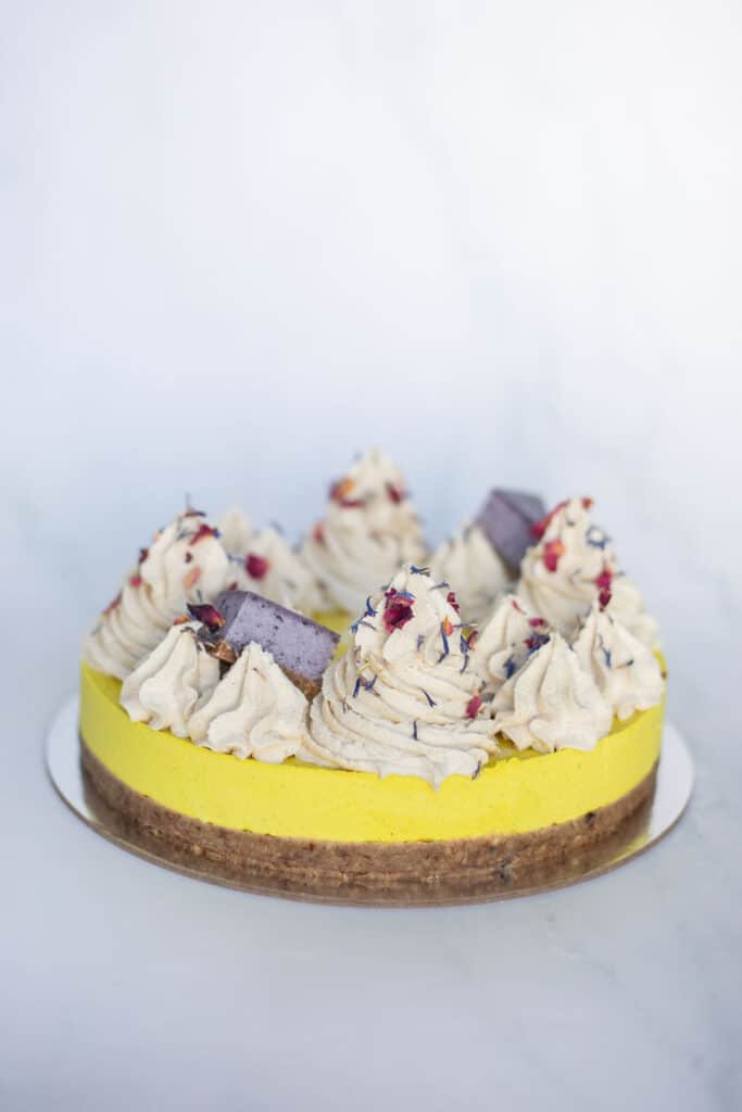 Vegan & Gluten Free Lemon & Coconut Cake