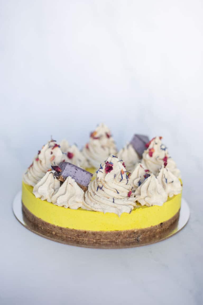 Vegan & Gluten Free Lemon & Coconut Cake